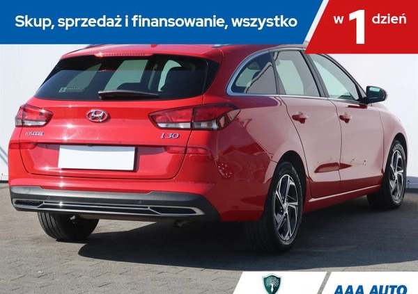 Hyundai I30 cena 72000 przebieg: 65080, rok produkcji 2021 z Lewin Brzeski małe 172